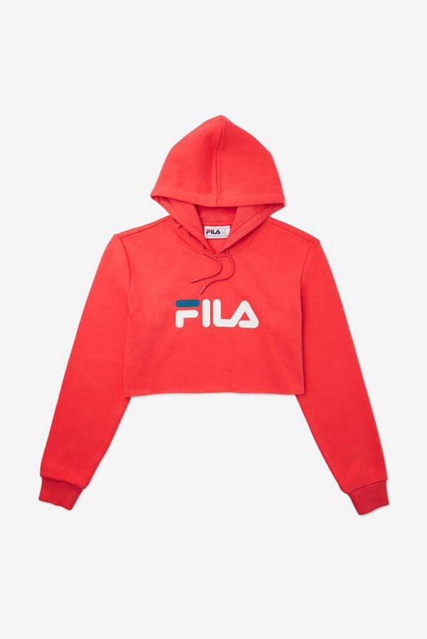 Fila Mikiny Damske Biele / Modre - Lalage Crop Vypredaj - Slovakia 12679-VWRY